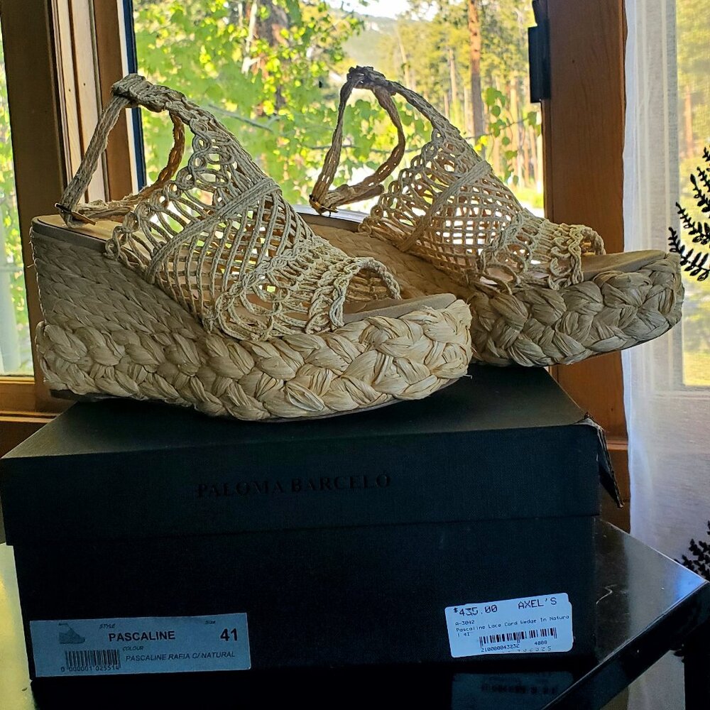 PALOMA BARCELLO, Size 9.5 in Natural Color